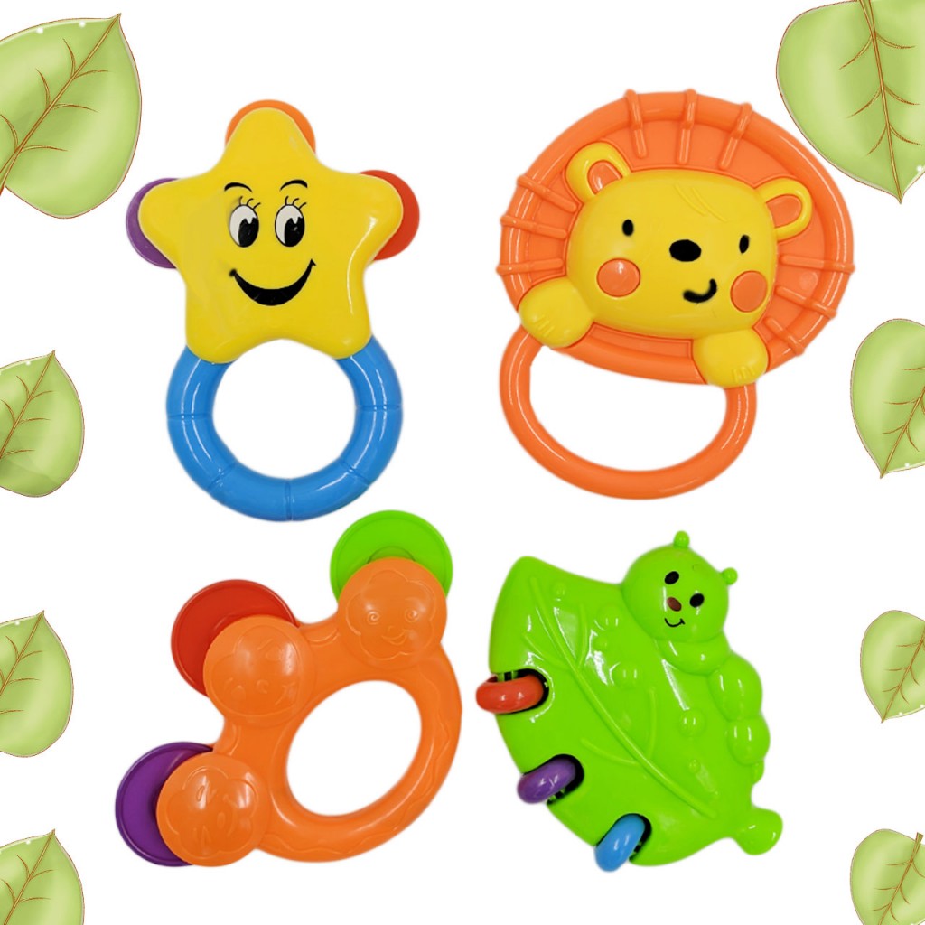 Sonajero Estimulante Juguete Para Bebes Niños Sonido Juguetería