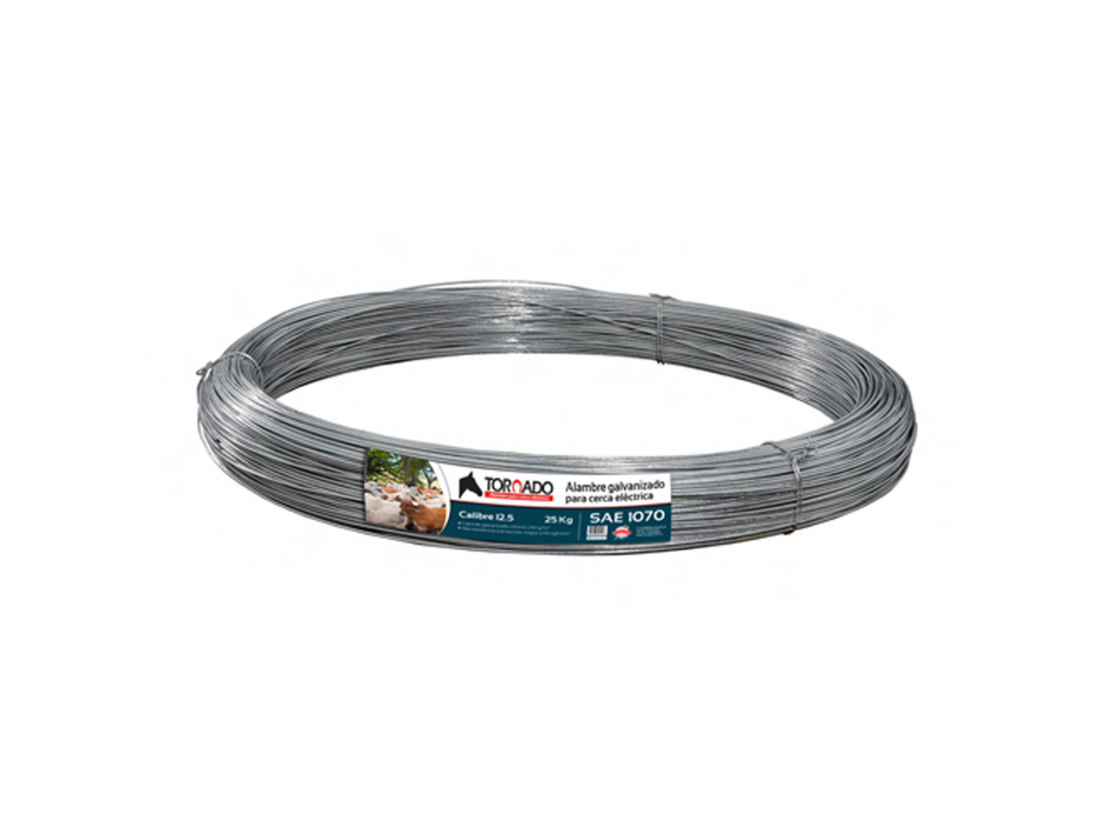 ALAMBRE GALVANIZADO CALIBRE 12.5