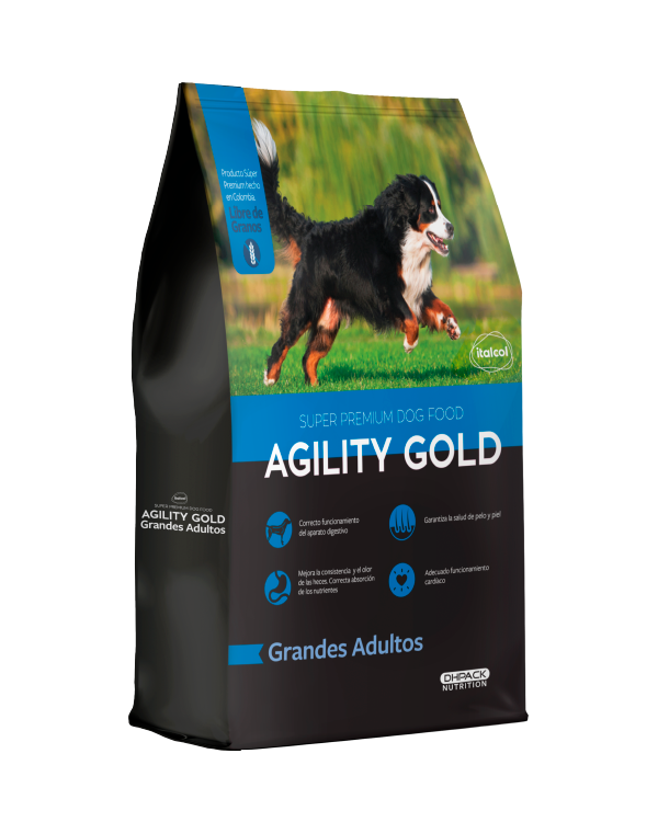 AGILITY GOLD GRANDES ADULTOS X 15 KG