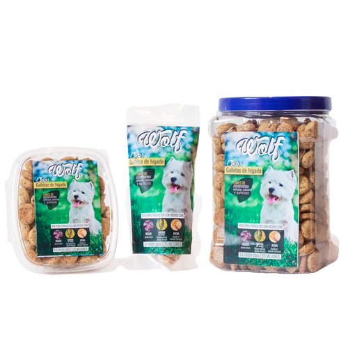 WOLF CHIPS DE HIGADO X 200 GRÂ