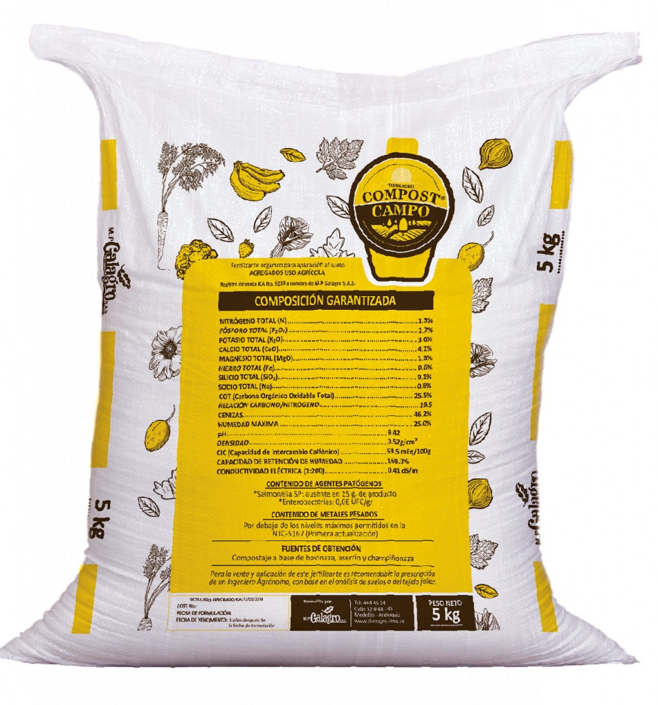 COMPOSTCAMPO 5 KILOS