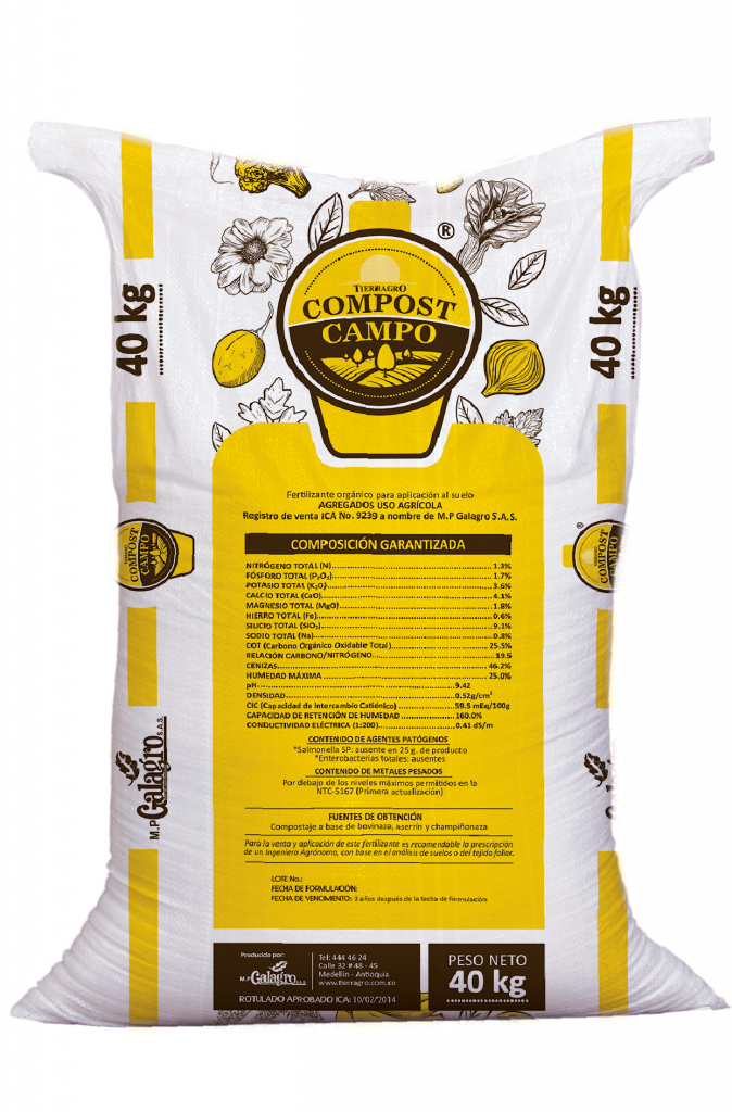 COMPOSTCAMPO X 40 KILOS