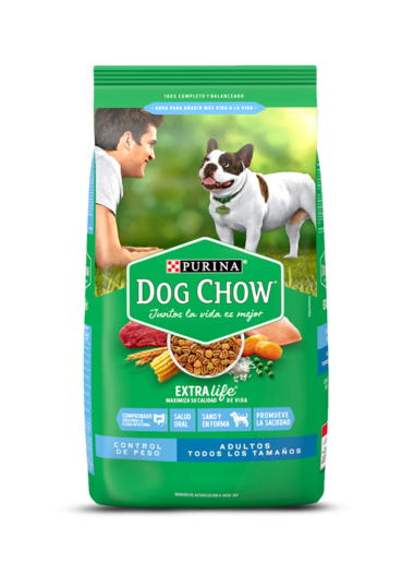 DOG CHOW CONTROL PESO ADULT TODOS x 4 K
