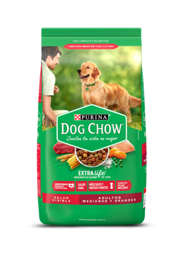 DOG CHOW SALUD V ADULTOS MED GDES x 22 K