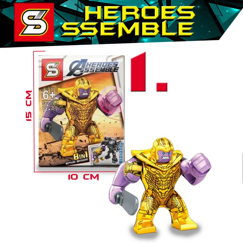 Avengers Juguete Armable Jugueteria Marvel Didáctico Niño