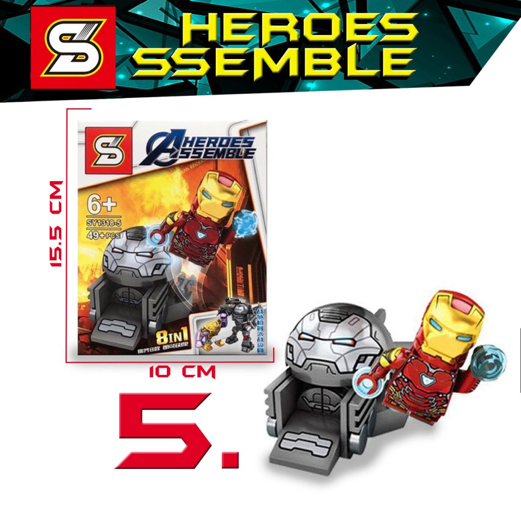 Avengers Juguete Armable Jugueteria Marvel Didáctico Niño