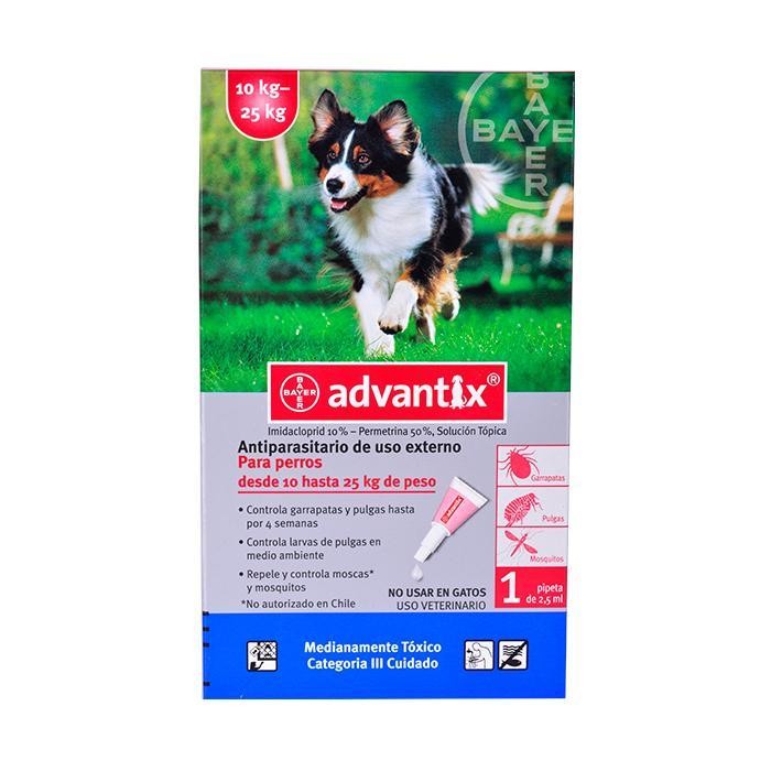 ADVANTIX 2 5 10 – 25 KLS PERRO