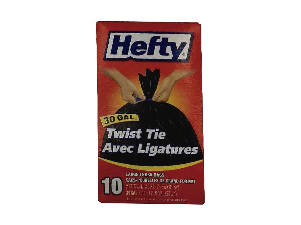Bolsa Hefty X 10 unidades