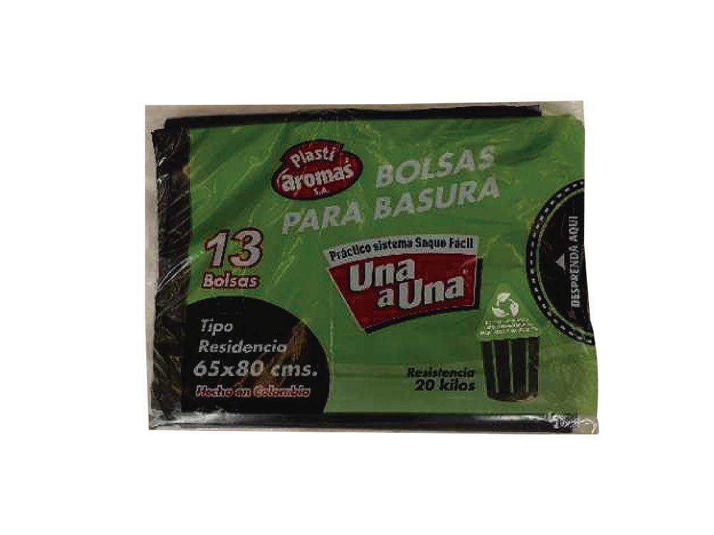 Bolsas para basura Plasti aromas x 13 unidades