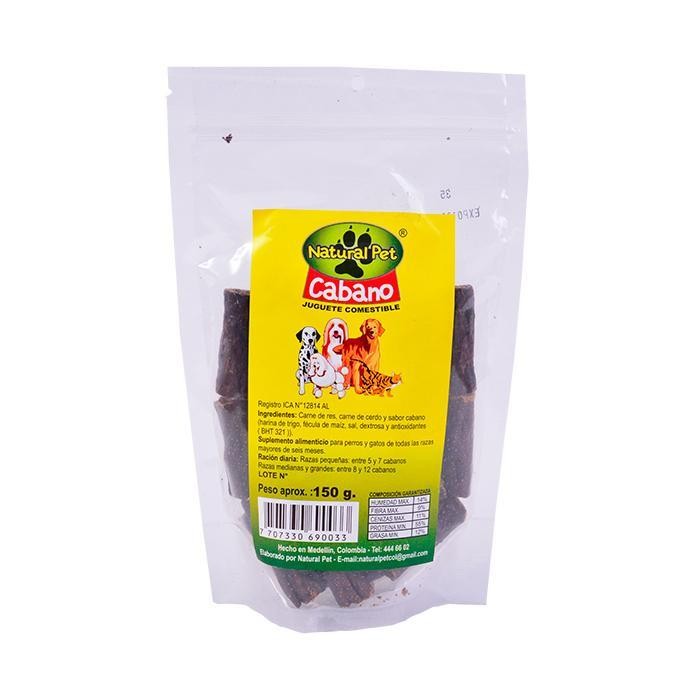 CABANO (N PETS) BOLSA X 150 GRS