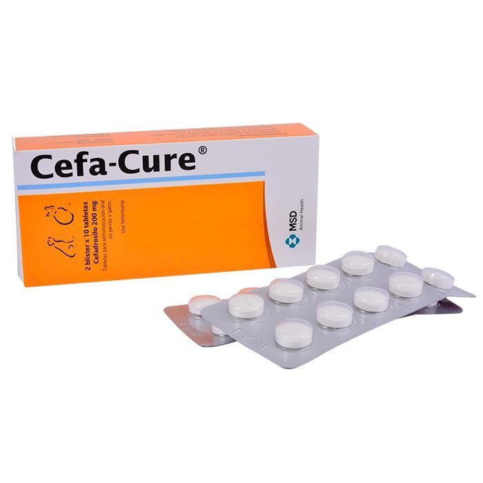 CEFA-CURE 200 MG CAJA X 20 TABLETAS