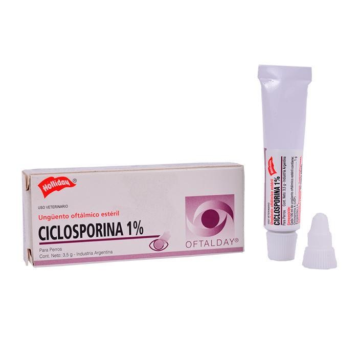 CICLOSPORINA AL 1% X 3 5 GR