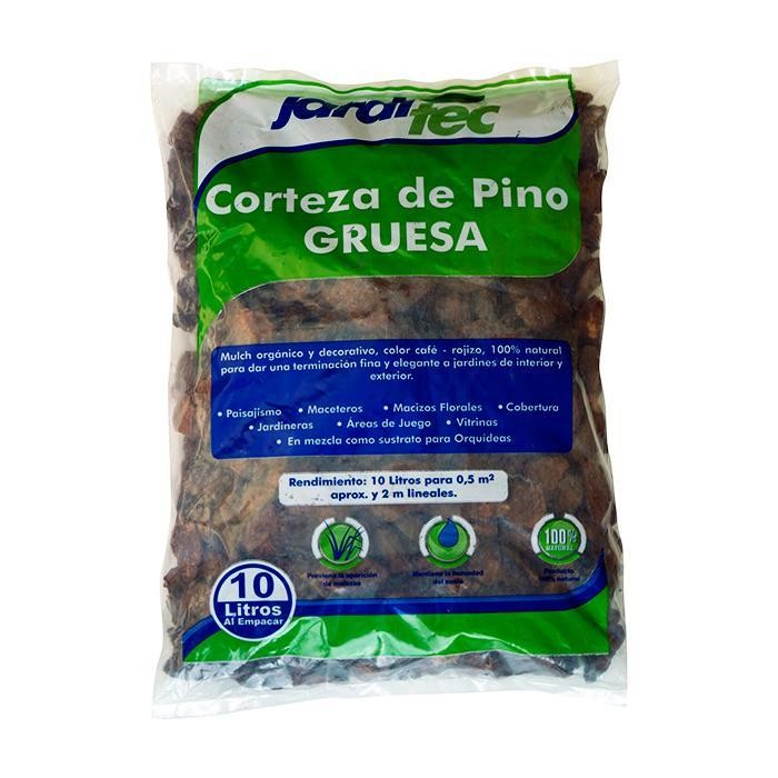 CORTEZA DE PINO GRUESA X 10 LT