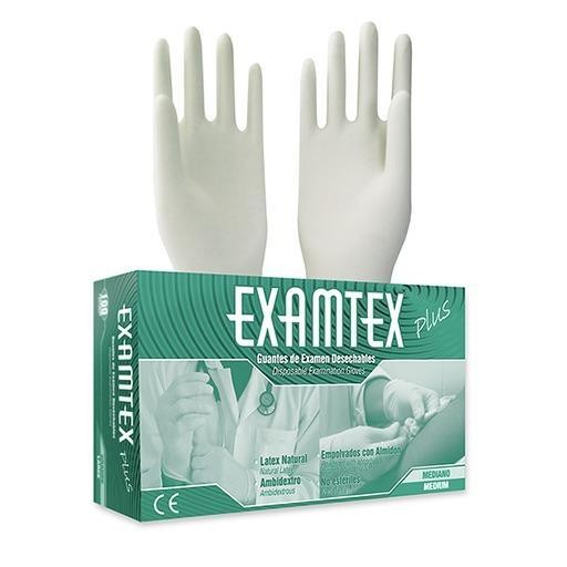 GUANTE EXAMTEX TALLA M (EXA192) X UND