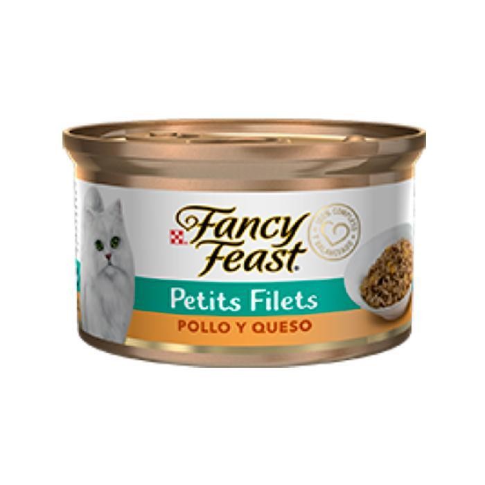 FANCY FEAST PETITS FIL POLL Y QUES X85GR