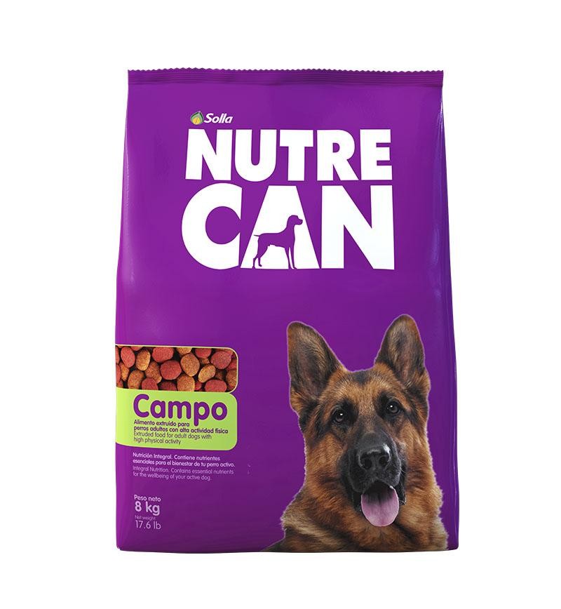 NUTRECAN CAMPO BOLSA X 8 KGS