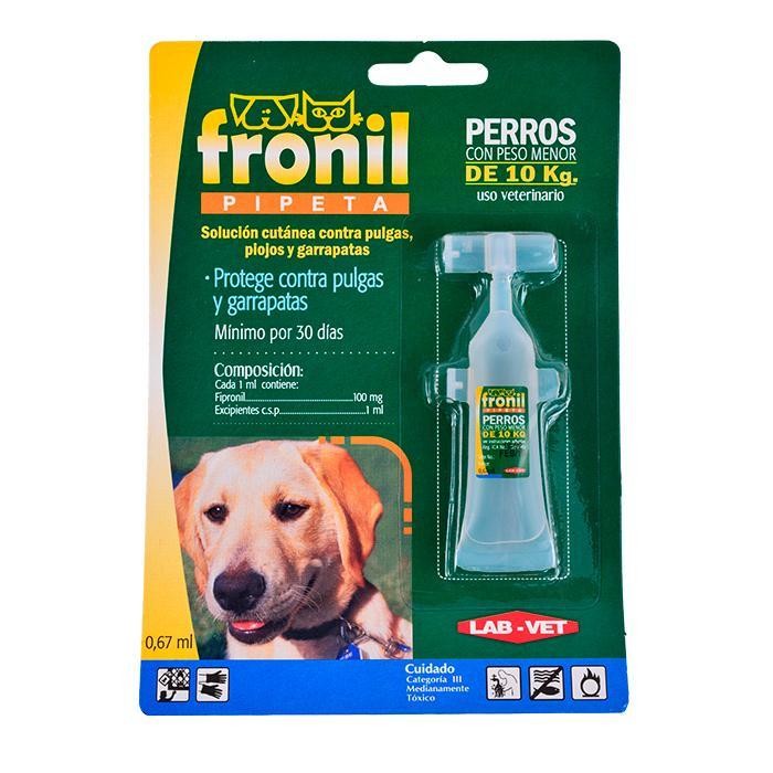 FRONIL PERRO MENOR DE 10 KG