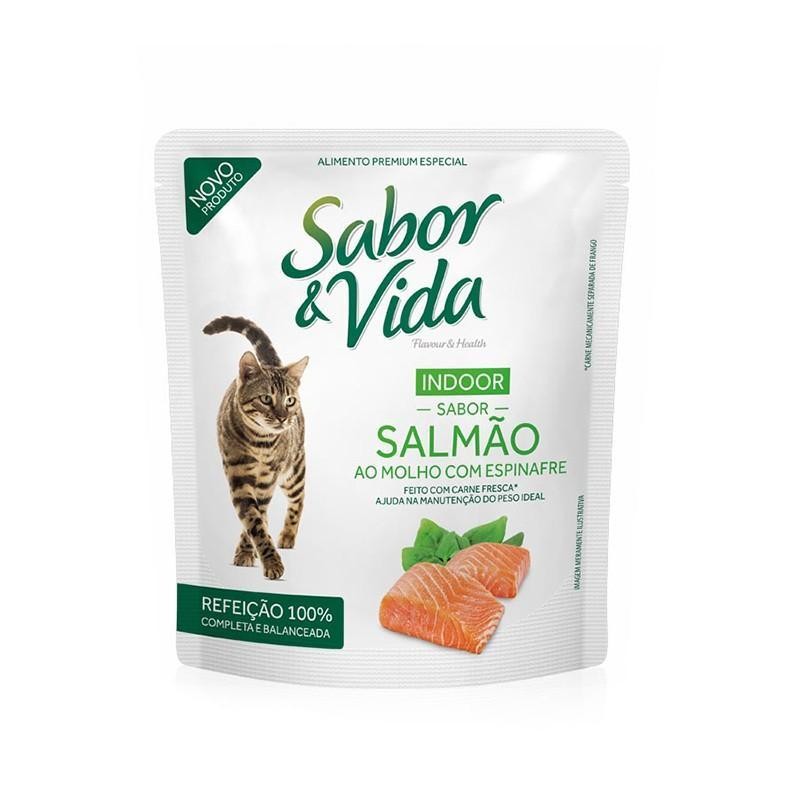 POUCHE SAB Y VID GATOS SALM Y ESPI 85GR