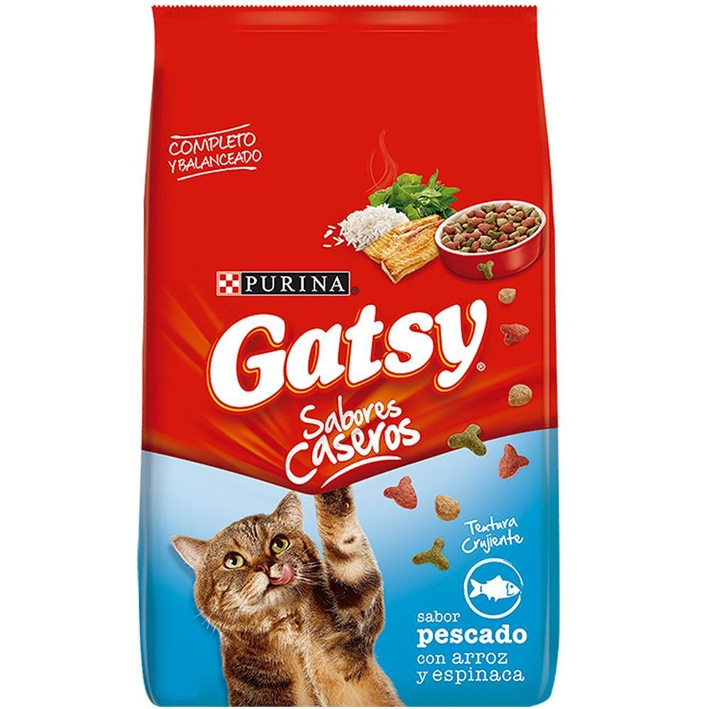 GATSY PESCADO ARROZ Y ESPINACA X 1 5 KG