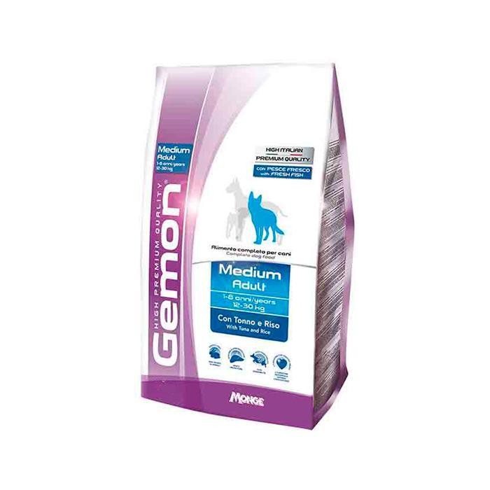 GEMON MEDIUM ADULTO ATUN-ARROZ X 3 KG
