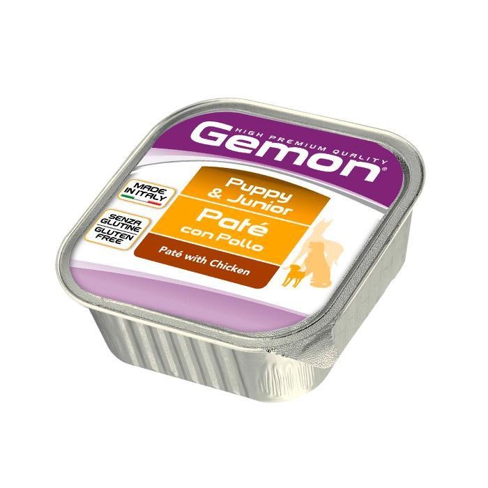 GEMON PATE PUPPY & JUNIOR X 150 GR