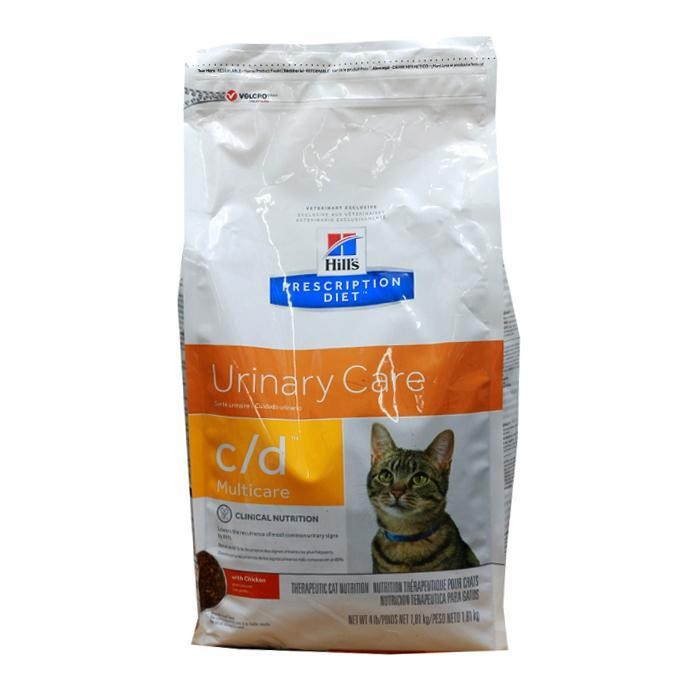 HILLS FELINE C/D MULTICARE CHICKEN X 4LB
