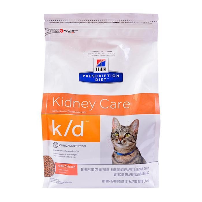 HILLS FELINE K/D X 4 LB