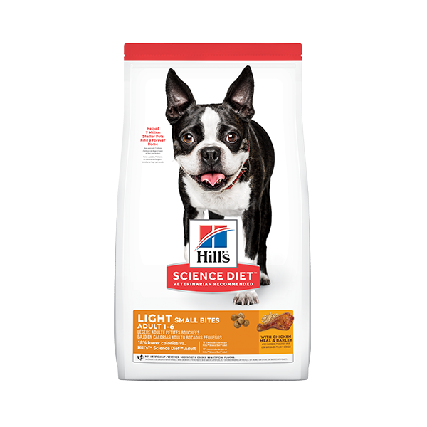 HILLS CANINE ADULT LIGHT SMALL BITES 5LB