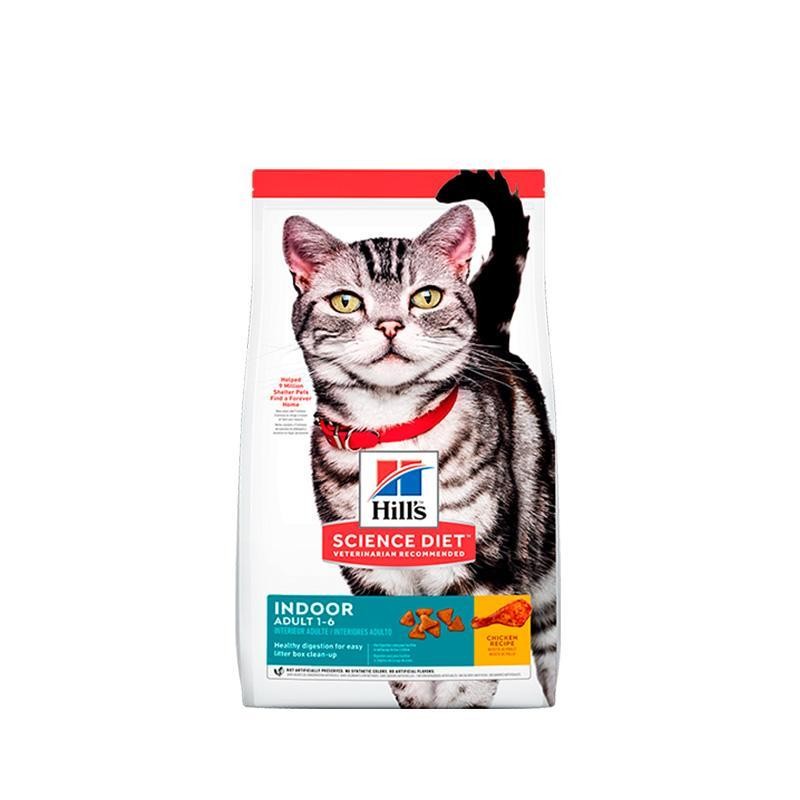 HILLS FELINE ADULTO INDOOR FOOD X 3 5 LB