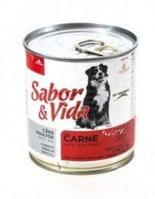SABOR Y VIDA PERRO ADULT CARNE X 280 GRS