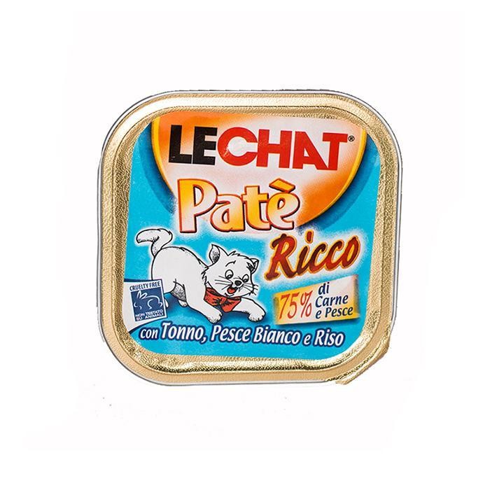 LECHAT PATE TUNA OCEAN FISH RICE 100 GR