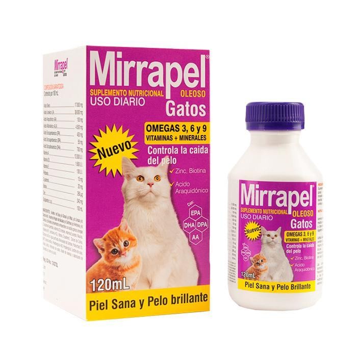 MIRRAPEL GATOS X 120 ML