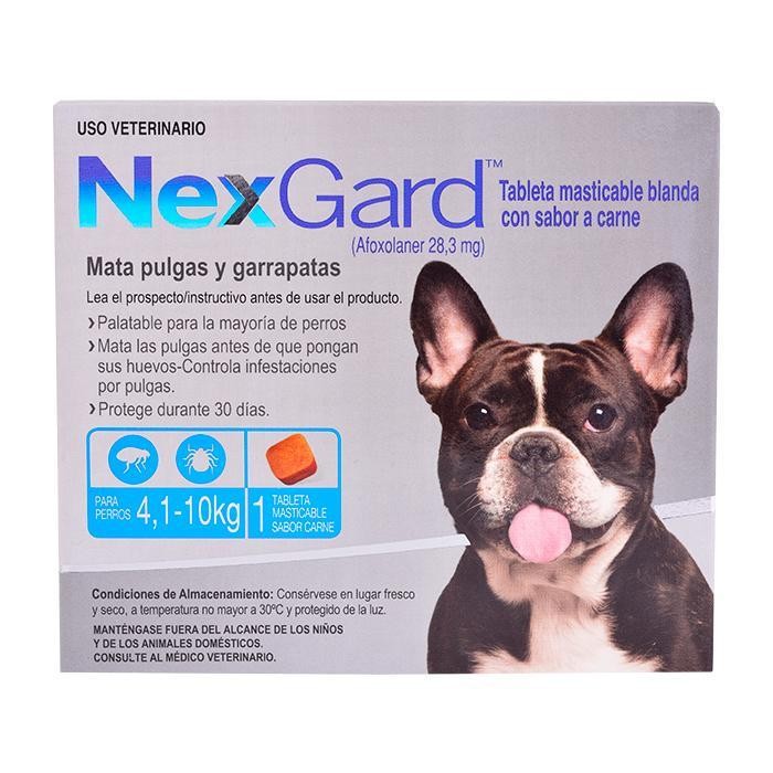 NEXGARD 4-10 KG CAJA X 1 TABLETA