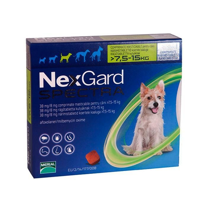 NEXGARD SPECTRA M X UNID (7-15KG)