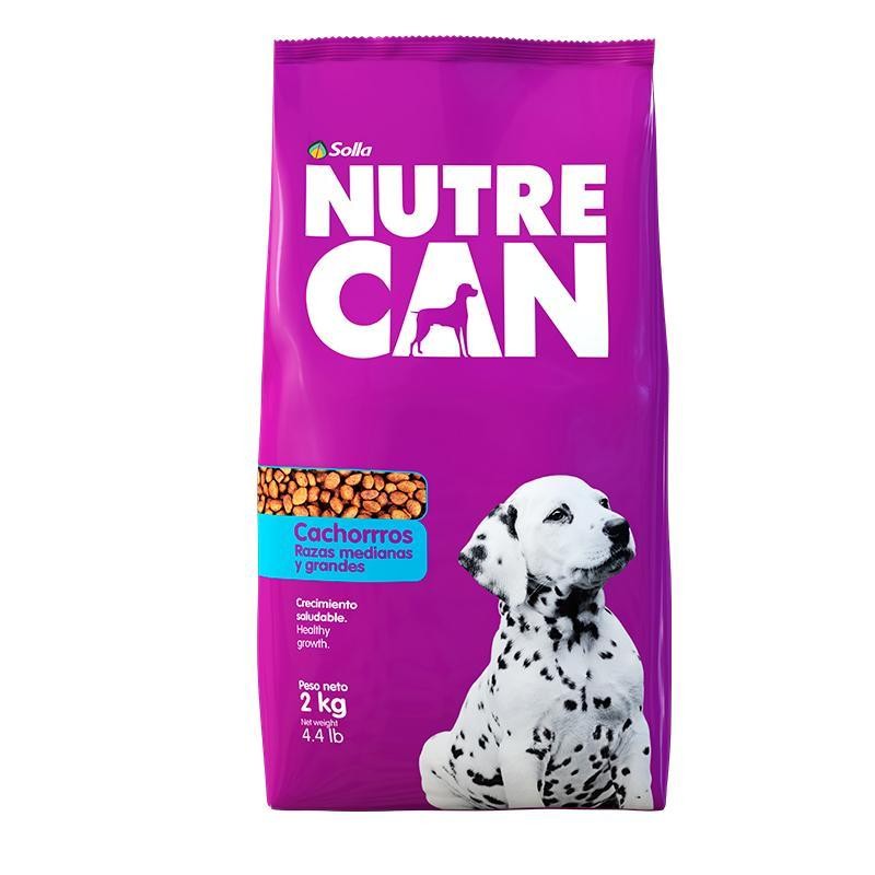 NUTRECAN CACHORROS R MED Y R GDES X 2 KG