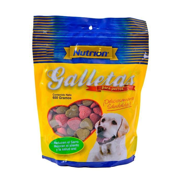 NUTRION GALLETAS BOLSA X 600 GRS
