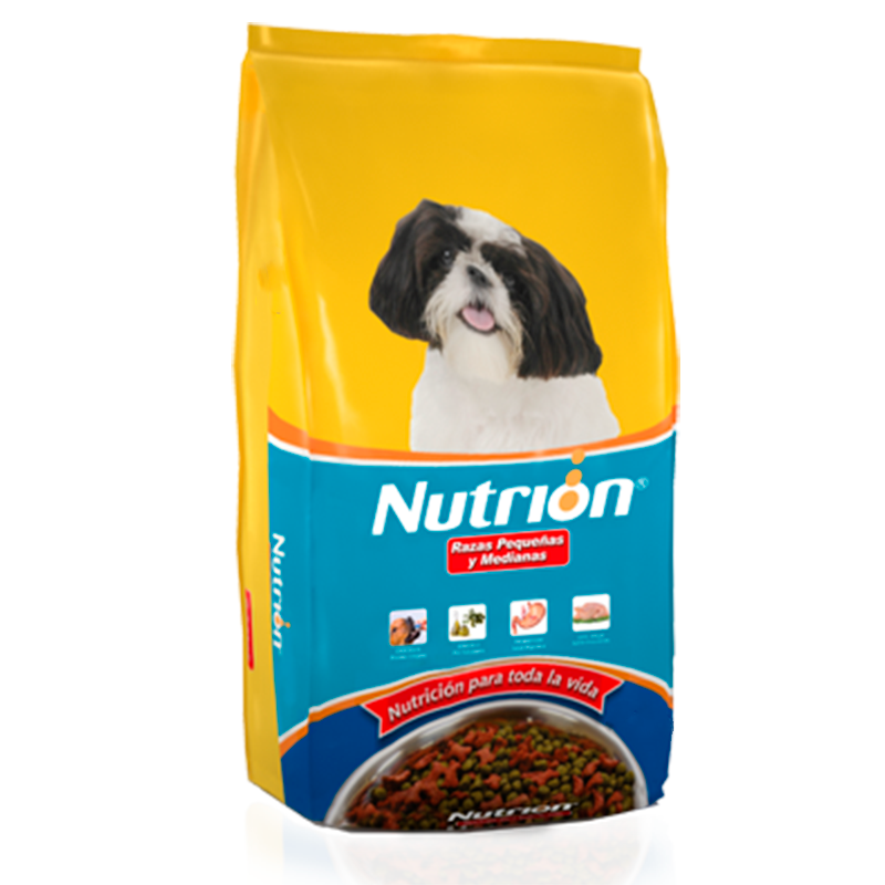 NUTRION ADULTO RAZA PEQUEÃ‘A Y MEDIA X2K
