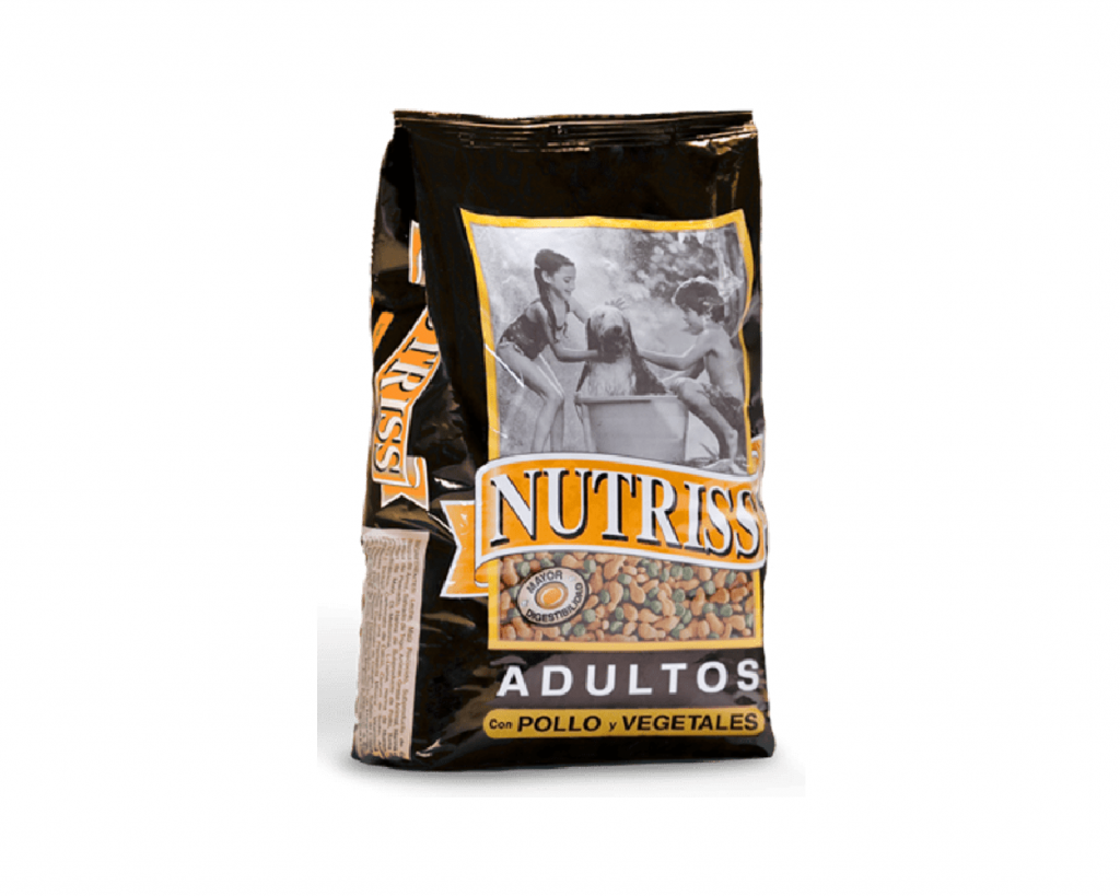 NUTRISS ADULTO POLLO Y VEGETALES X 30 KL