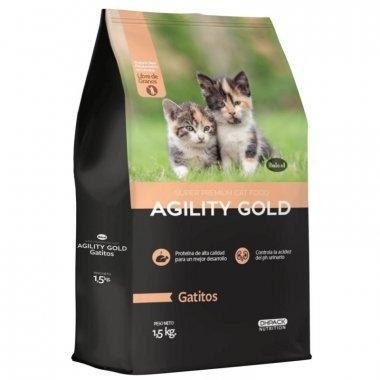 AGILITY GOLD GATITOS X 3 KG