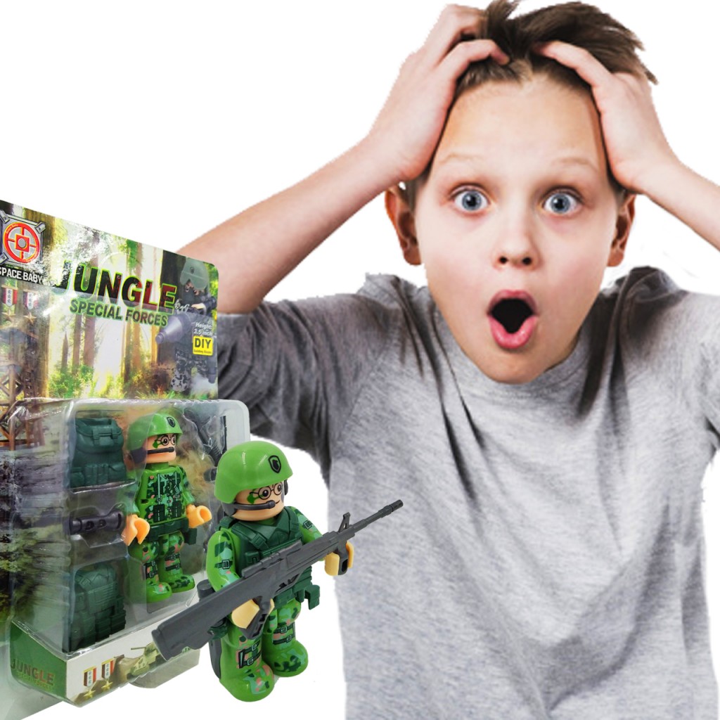 Soldado Armable Juegos Y Juguetes Muñeco Didáctico Niños