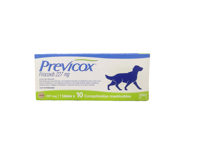 PREVICOX DOG L 227MG CAJA X 10 T
