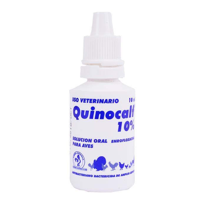 QUINOCALF 10%SOLUCION ORAL AVES X 10 ML