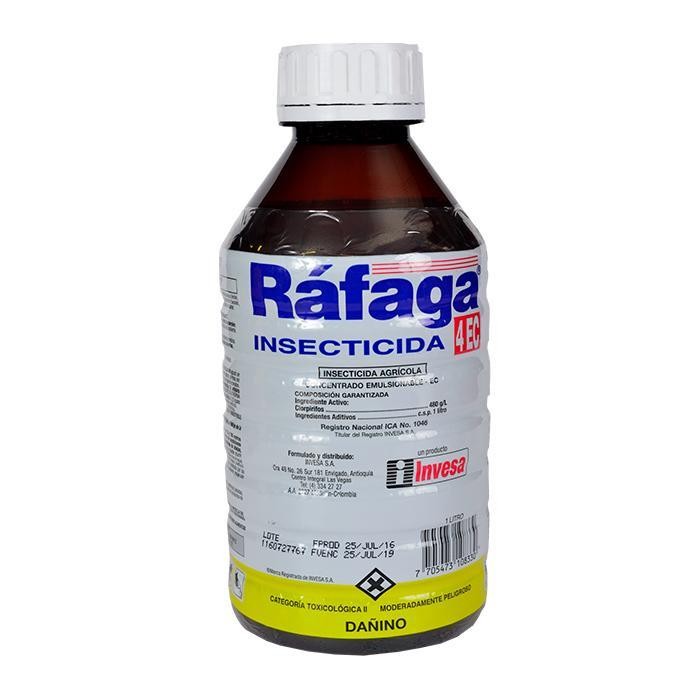 RAFAGA 4EC ENVASE X 1 LTS