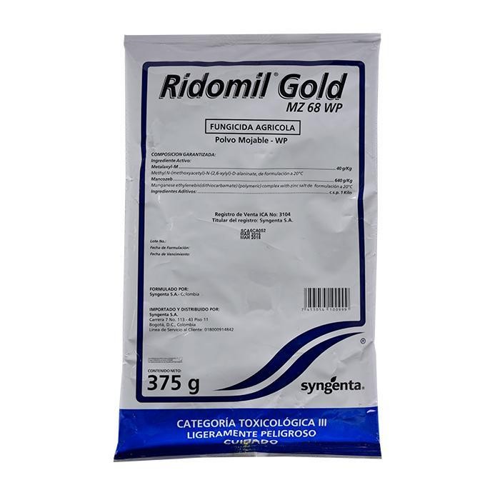 RIDOMIL GOLD 40 BOLSA X 375 GRS
