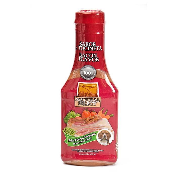 SALSA NATURAL SELECT TOCINETA X 375 ML