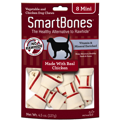SMARTBONES CHICKEN MINI 8PK