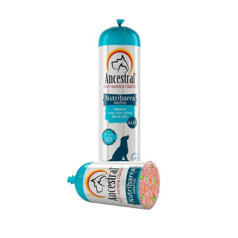 NUTRIBARRA FRUTA VERDURA SIN POLLO 250 G