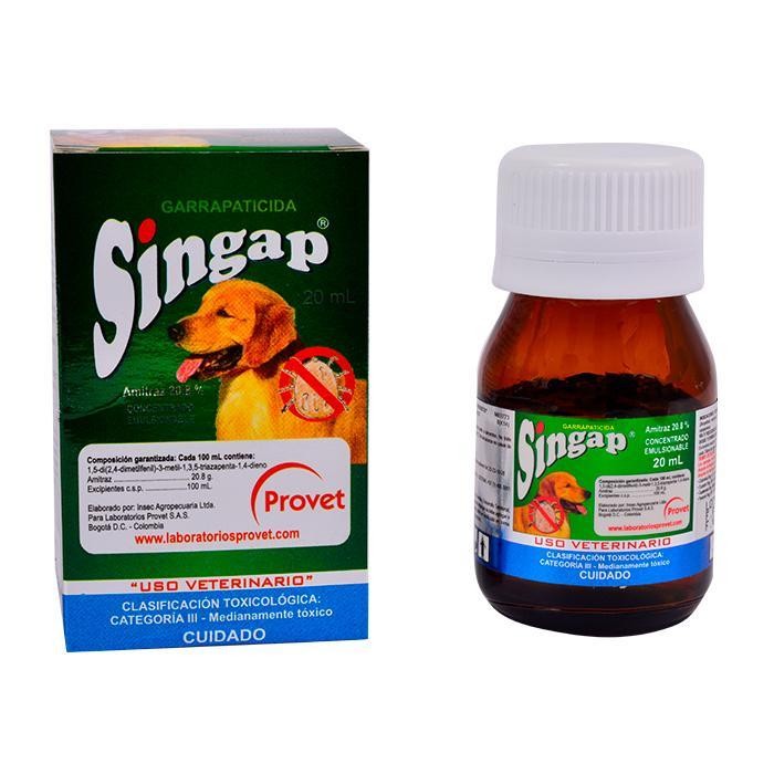 SINGAP MASCOTAS X 20 ML