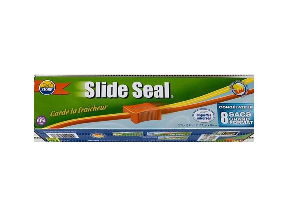 Slide Seal bolsas plasticas con cierre