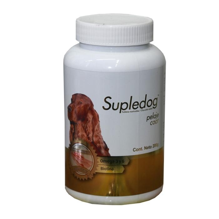 SUPLEDOG PELAJE 200 GRS X 160 TABLETAS